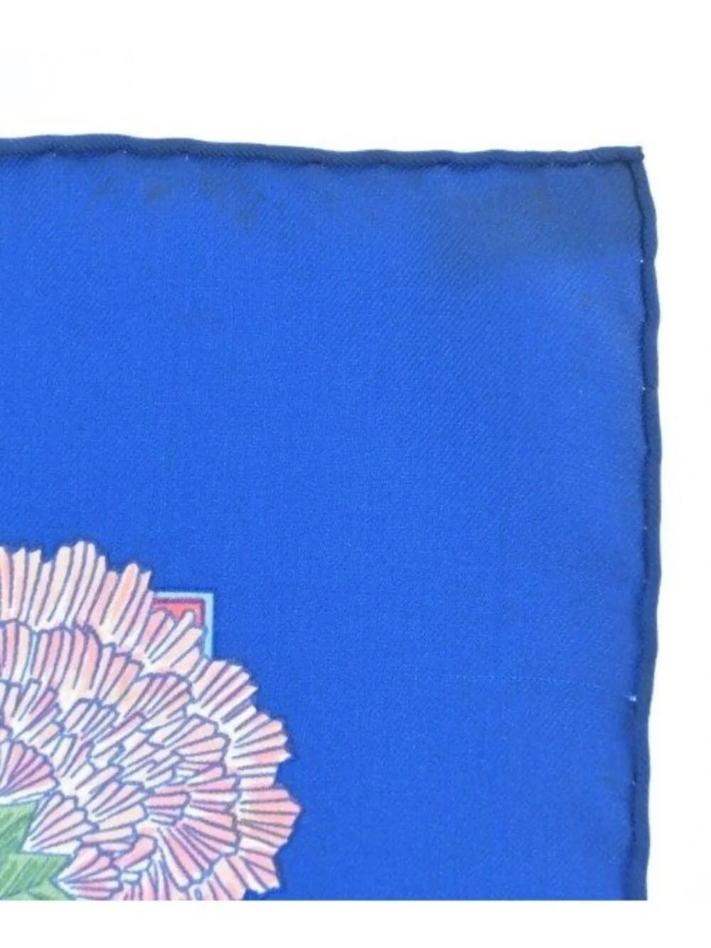 Hermes Bandana Scarf Blue